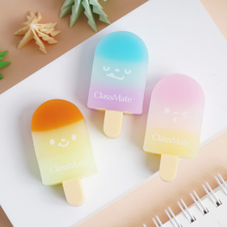 Gôm tẩy bút chì CLASSMATE ICE CREAM nhiều màu sắc, tẩy sạch an toàn cho bé CL-ER603