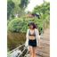 Áo bralette cài bên sườn không gọng buộc dây cổ