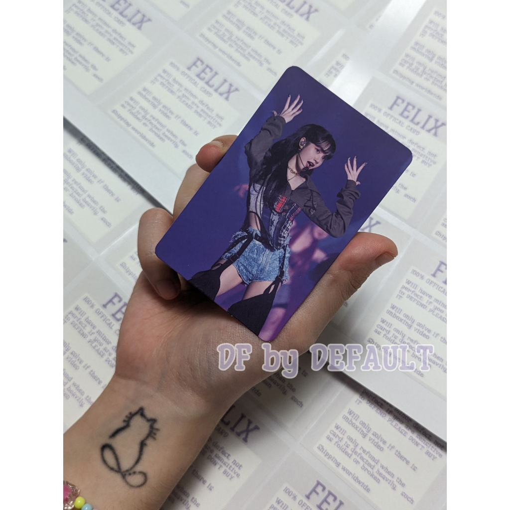 [OFFICIAL BLACKPINK CARD] THẺ BO GÓC LISA BLACKPINK CHÍNH HÃNG PART1 ...
