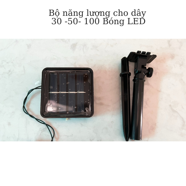 Bản Pin năng lượng mặt trời ( phụ kiện) dành cho dây đèn led trang trí ...