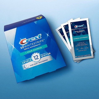 HỘP DÁN TRẮNG RĂNG CREST - 1 HOUR EXPRESS CHÍNH HÃNG USA