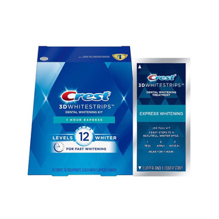 HỘP DÁN TRẮNG RĂNG CREST - 1 HOUR EXPRESS CHÍNH HÃNG USA