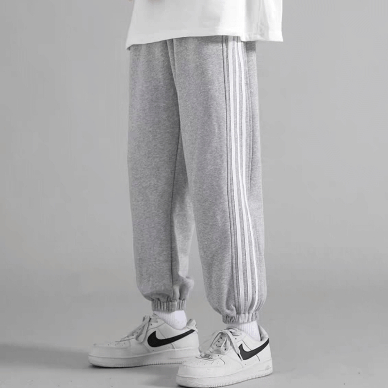 Bigsize 40-105kg Quần Jogger Nam Nữ Lai Thun Thời Trang Thu Đông (sọc-không sọc)