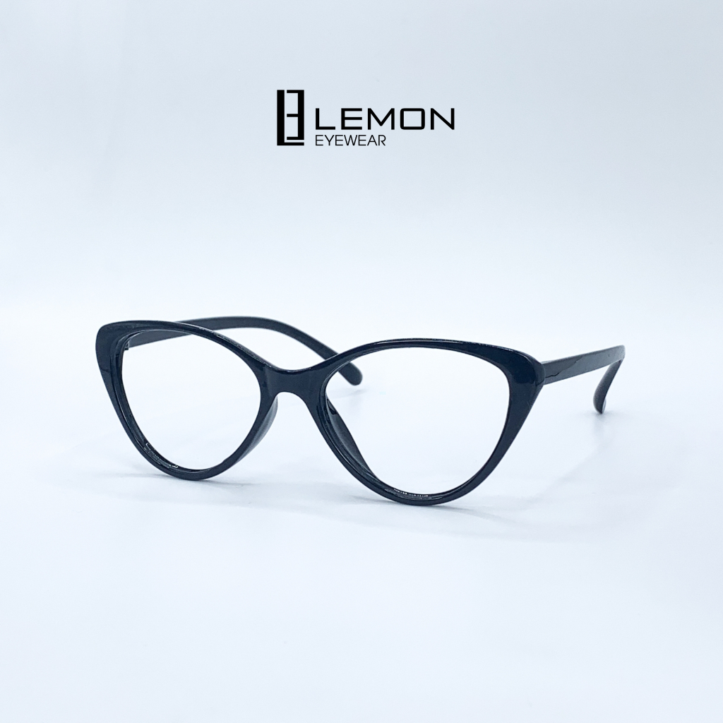 Gọng Kính Mắt Mèo Nữ Thời Trang LemonEyewear Nhựa Dẻo LE2383