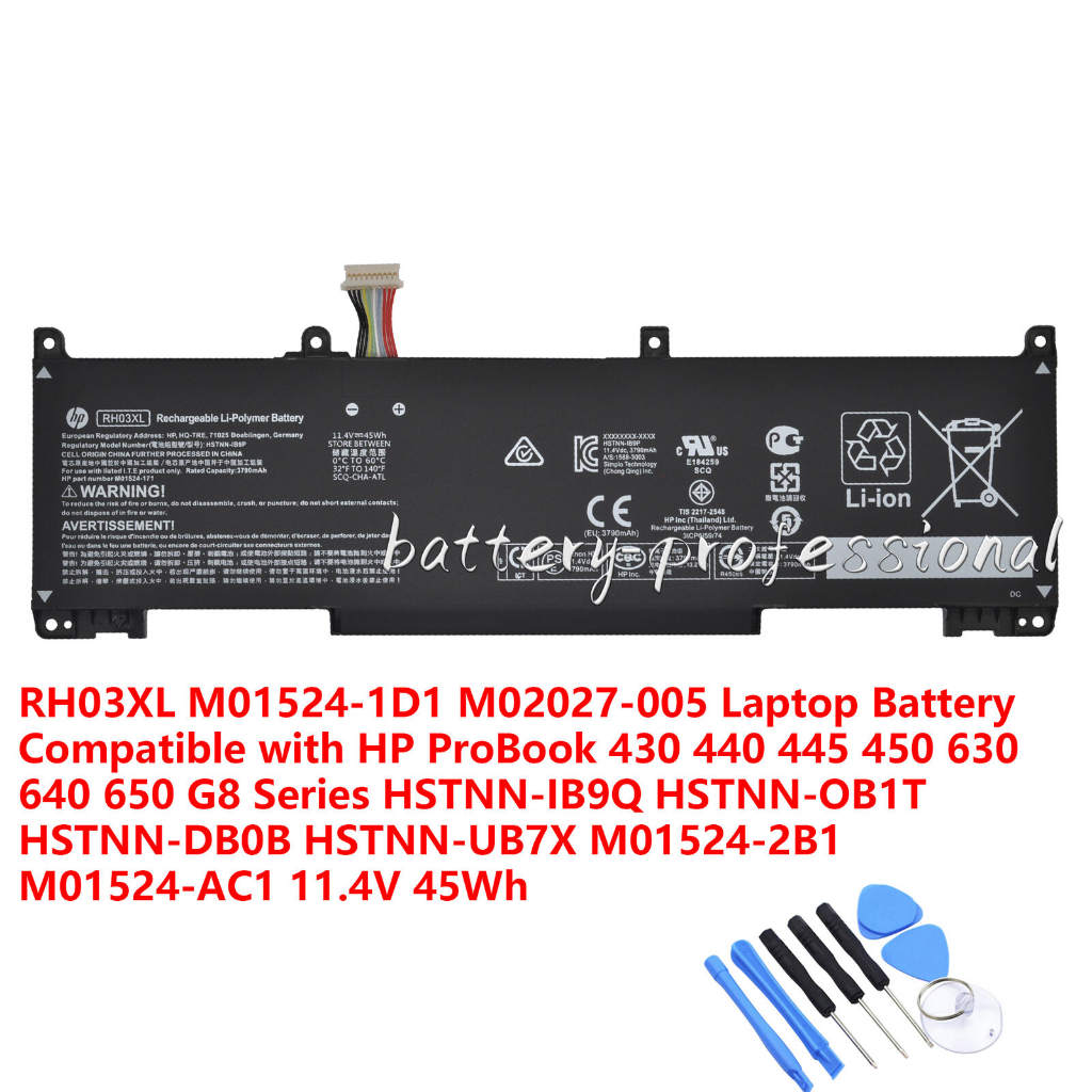 Pin HP ProBook 440 450 455 650 G8 RH03XL | Shopee Việt Nam