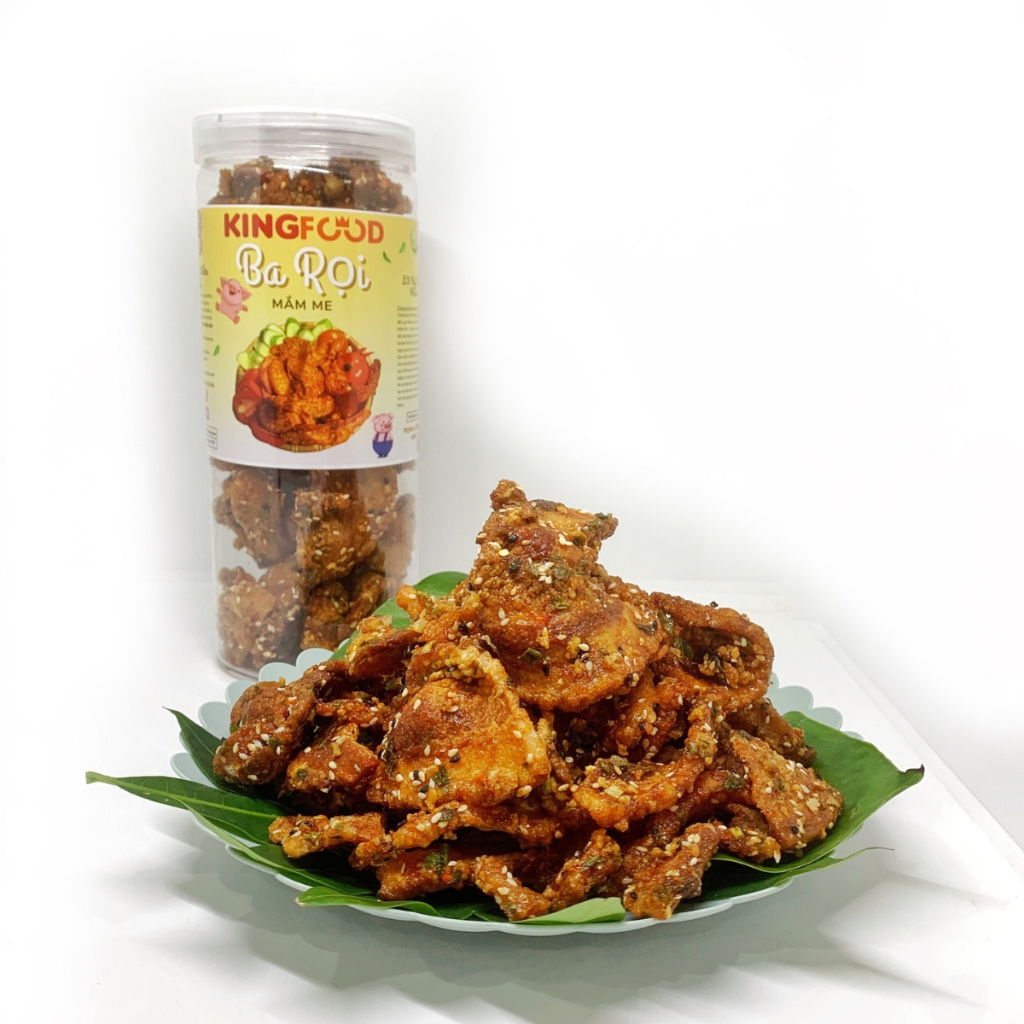 Ba Rọi Mắm Me 400Gr Ngon Giòn Rụm KingFood