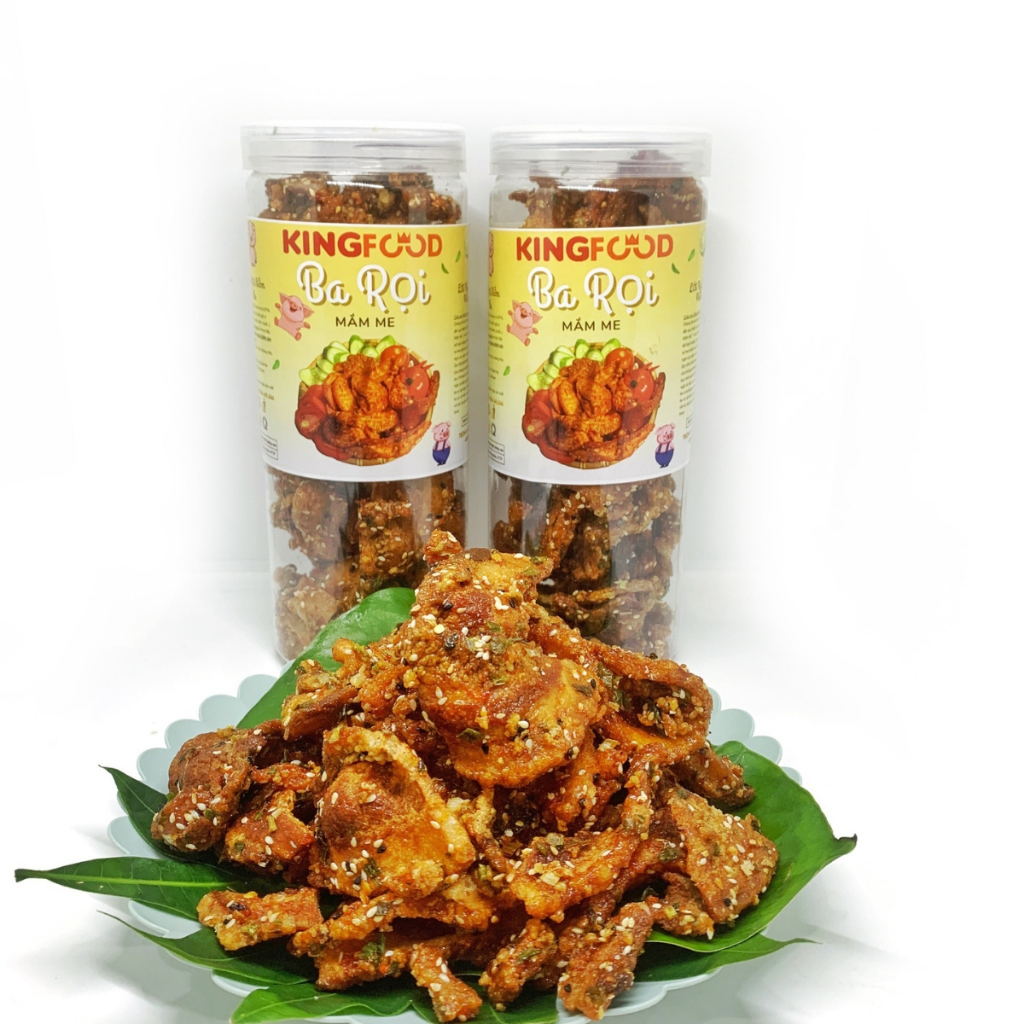 Ba Rọi Mắm Me 400Gr Ngon Giòn Rụm KingFood