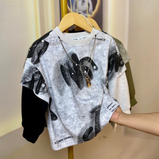 Áo thời trang thu đông cho bé 17-35kg T8837