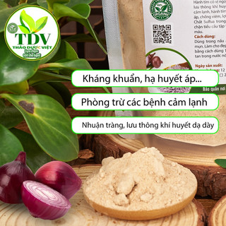 Bột hành tím nguyên chất tự nhiên, gia vị thơm ngon cho các món ăn, tiện lợi, bảo quản được lâu