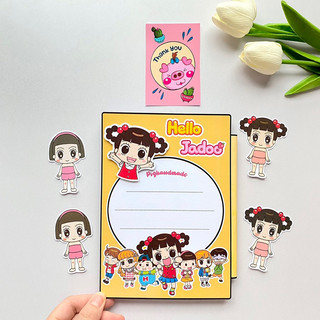Cuộc sống hàng ngày của Jadoo và bạn thân Minji - xin chào Jadoo- Búp bê giấy