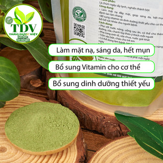 Bột lá chùm ngây sấy lạnh Thảo Dược Việt  giàu vitamin, Canxi hổ trợ tăng chiều cao
