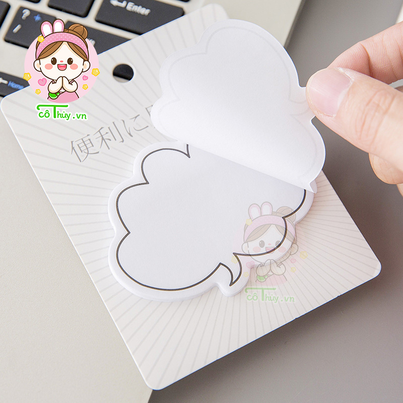 Giấy note ghi chú hình đáng yêu tiện dụng 30 tờ | Shopee Việt Nam
