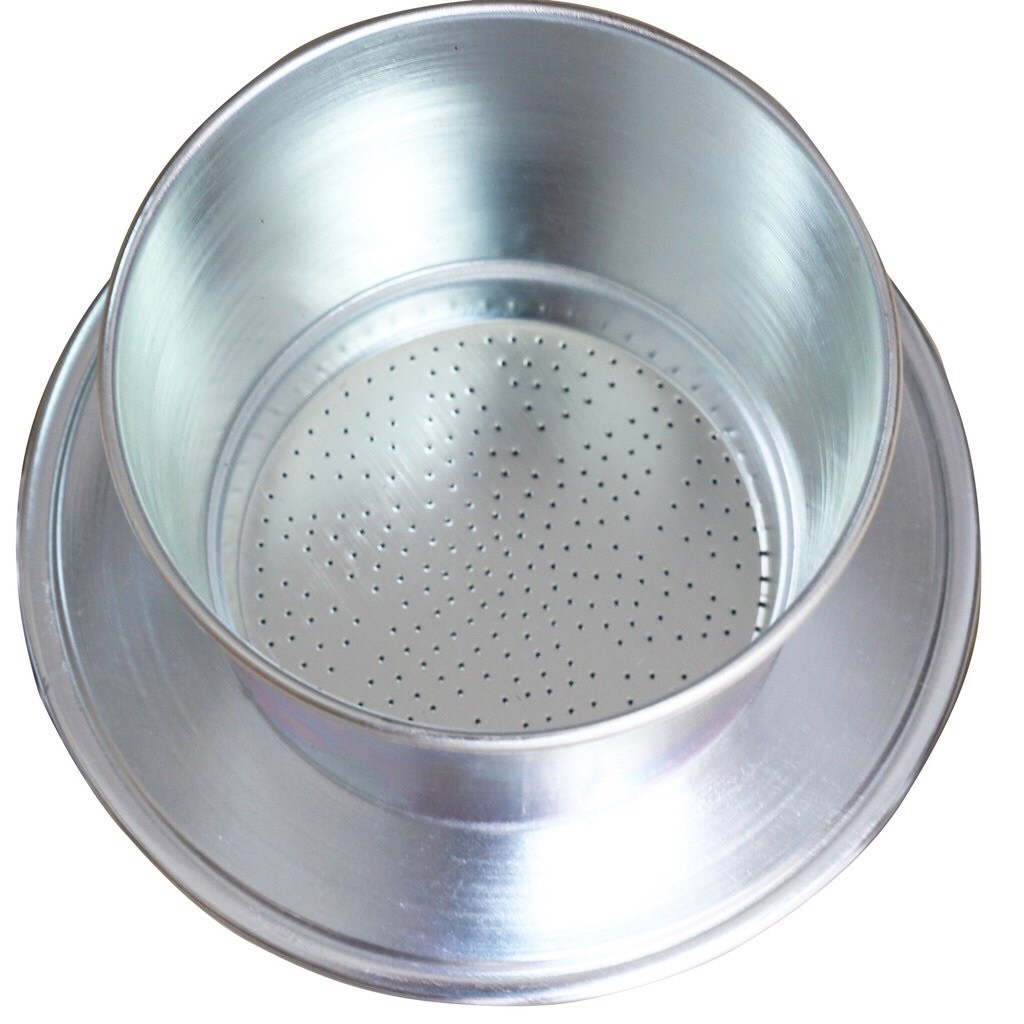 Phin pha cà phê cafe nhôm to cỡ lớn đại  100g,200g 500g loại đẹp sáng bóng