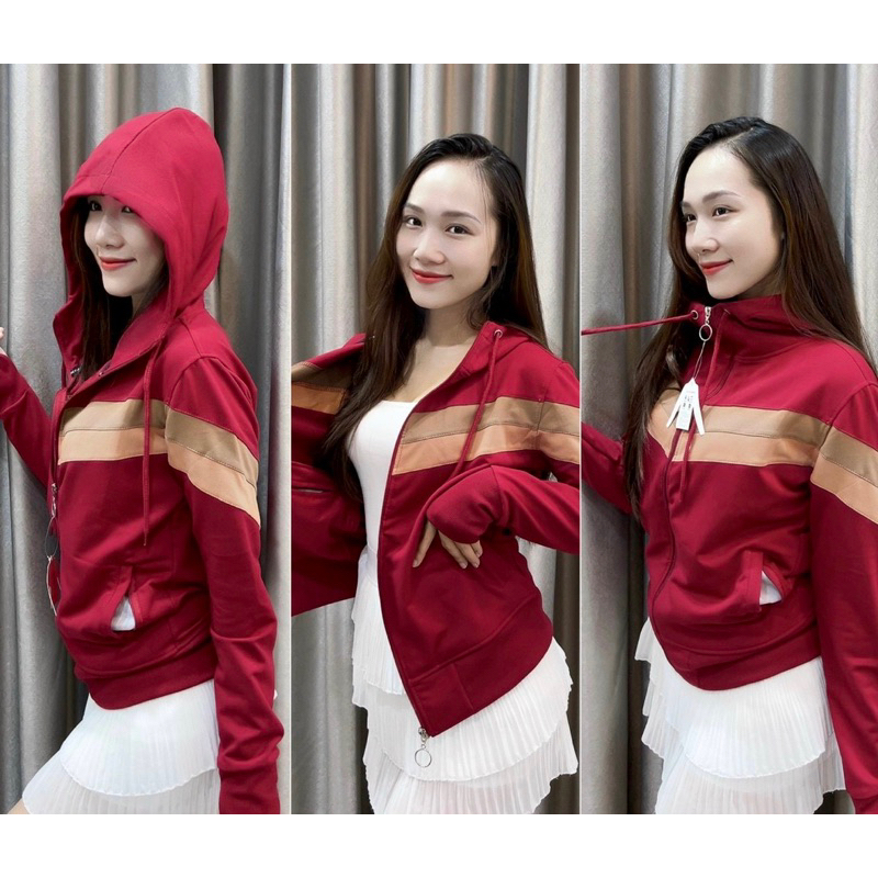 ÁO KHOÁC NỮ PHỐI COTTON DA CÁ BIGSIZE 3XL 70-76kg