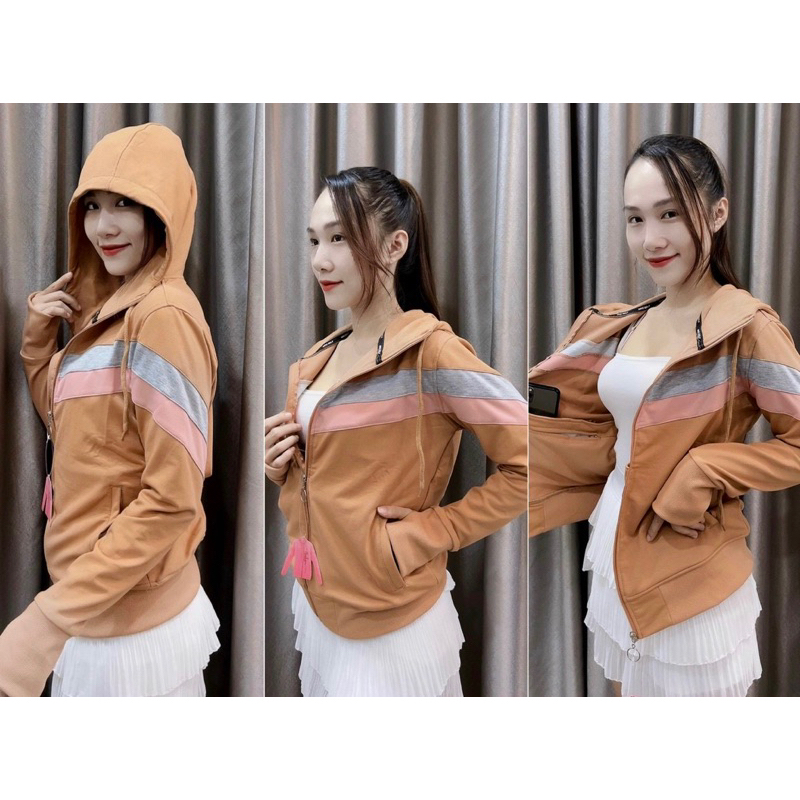 ÁO KHOÁC NỮ PHỐI COTTON DA CÁ BIGSIZE 3XL 70-76kg