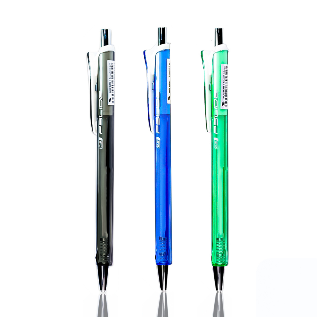 Product image Combo 5/10/20 Bút gel bấm Thiên Long GEL-B011 ngòi 0.5mm - Bút gel bấm mực xanh/đỏ/đen kiểu dáng đơn giản 1