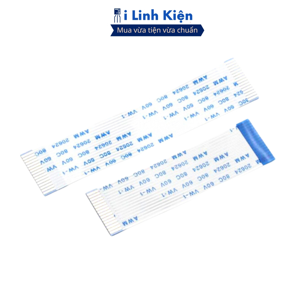 Cáp FFC 20P thuận 0.5mm dài 20cm chất lượng cao ilinhkien.