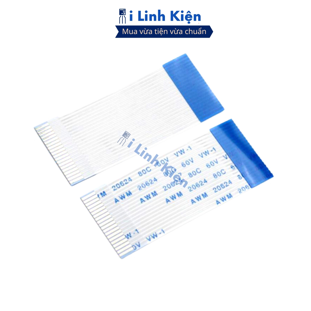 Cáp FFC 20P thuận 0.5mm dài 20cm chất lượng cao ilinhkien.