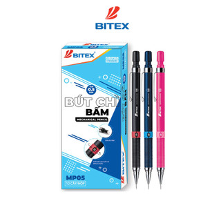 Bút chì bấm Bitex MP05 0.5mm (1 cây màu ngẫu nhiên)
