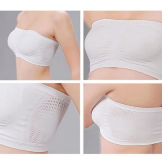 Áo ngực ống không dây màu trơn thời trang thoáng khí cho nữ A04