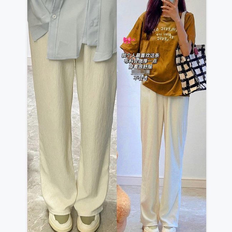 Quần Culottes lưng cao không có túi ulzzang kèm ảnh thật và bảng size ở cuối