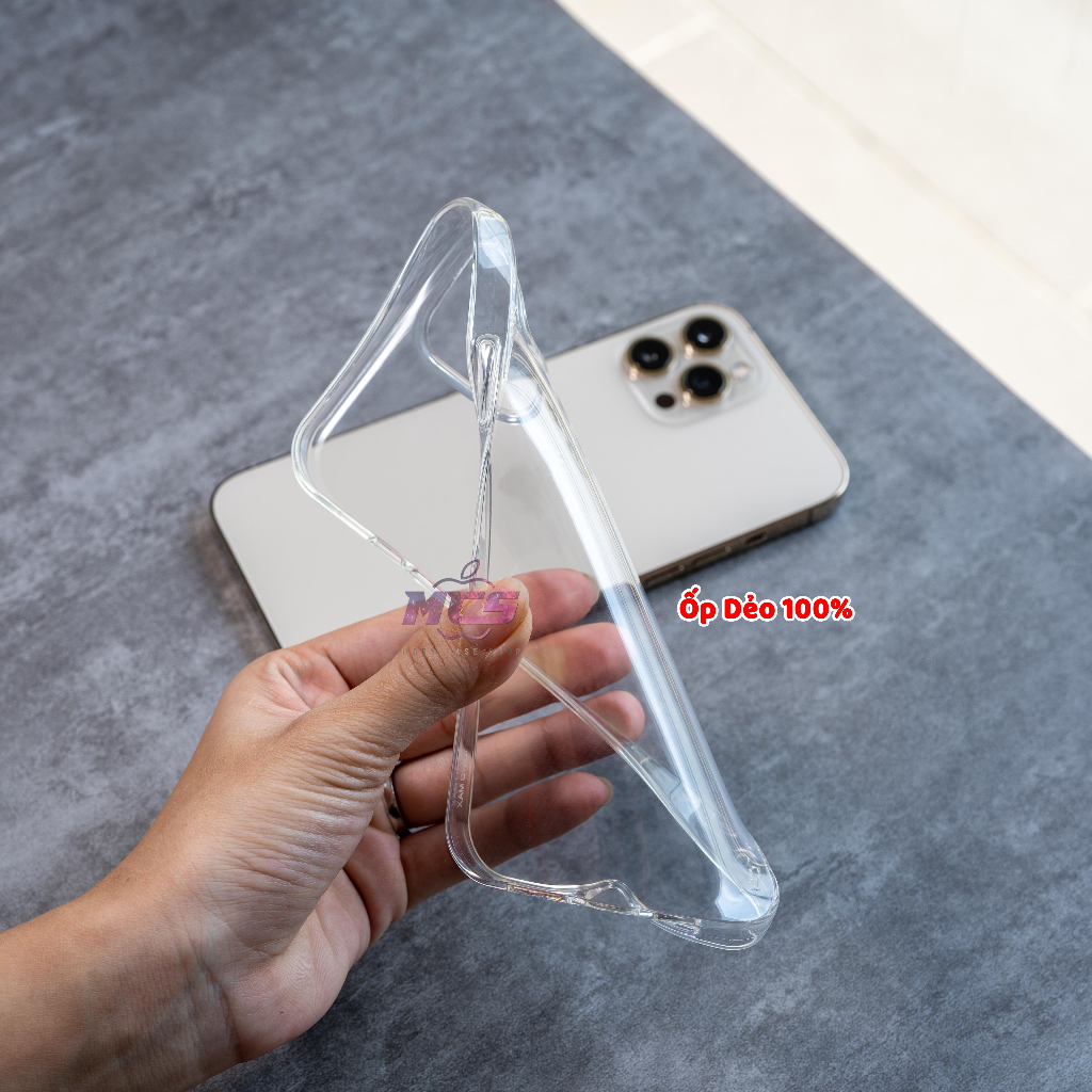Ốp silicon dẻo trong suốt iphone 16 promax 16 16 plus 15 promax 15plus 14promax 13promax 12 11 xsmax