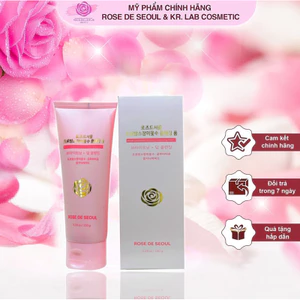 Sữa rửa mặt rose de seoul rose centifolia extract cleansing foam 150g – hạn 2028 Hàn Quốc IS360