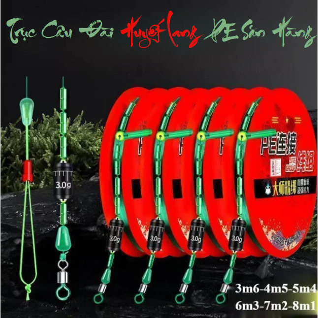 Dây trục câu đài Huyết Lang kết nối PE độ săn hàng | Shopee Việt Nam