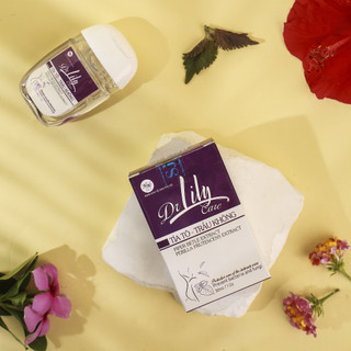 Dung dịch vệ sinh Dr Lily Care Trầu không, tía tô sạch vi khuẩn nấm ngứa, PH cân bằng, thoáng mát, 30ml, 150ml