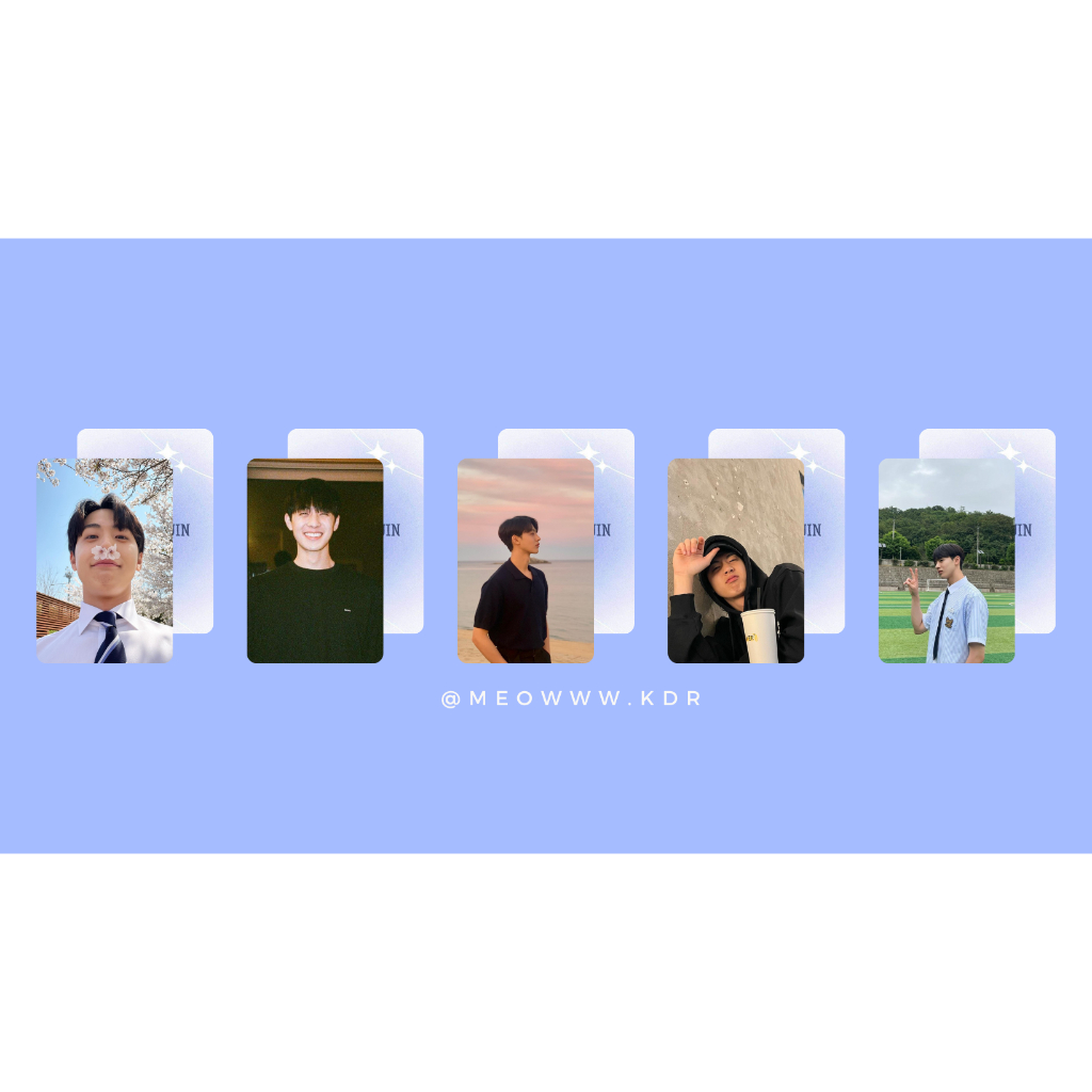 set card bo góc Kim Hyun-jin-Cheer Up