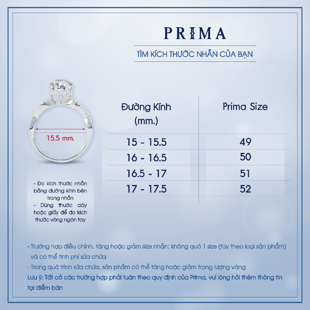 Ảnh PRIMA Nhẫn Kim Cương -  Vàng 9K - BST ROSANNA - Hoa Hồng Kiêu Sa - 991R5083 1