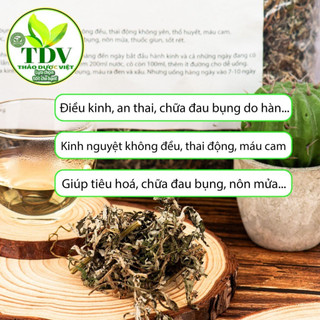 1kg Lá ngải cứu khô nguyên chất giúp thanh nhiệt Hàng công ty Thảo Dược Việt