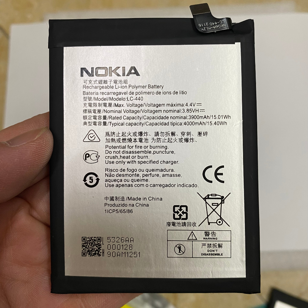 Pin zin Nokia 5.3 (LC-440) loại AA bao test đổi mới | Shopee Việt Nam