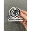 patch vải ủi nhiệt thêu mẫu logo tròn cao cấpp