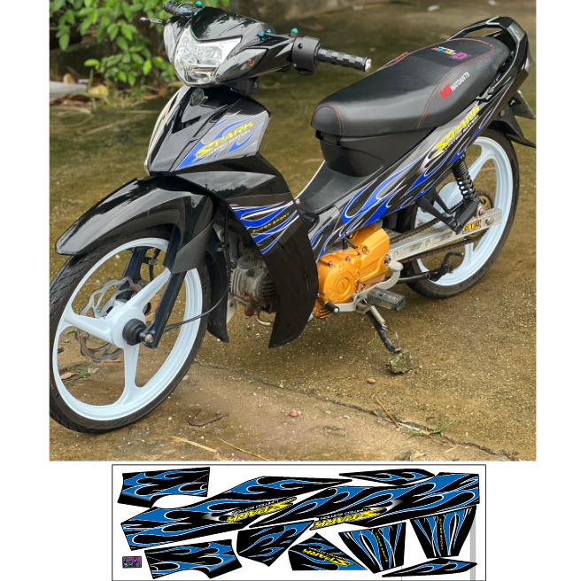 Tem sirius mẫu lửa - v3 | Shopee Việt Nam