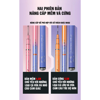 Cần câu Lục Mạch Thần Kiếm 5,5h thế hệ 2 siêu nhẹ ,siêu khẻo (bảo hành 2 năm 2 lóng miễn phí)
