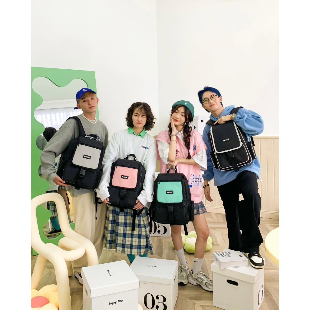 Balo BAMA 390 Project B.1 Backpack | Shopee Việt Nam