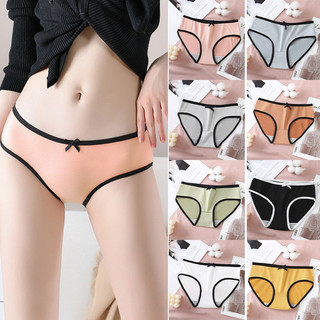 Quần lót màu trơn thoáng khí gợi cảm dễ thương cho nữ QL05