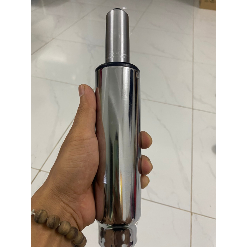 Ben hơi/ Ty hơi mạ 25cm dùng cho ghế xoay văn phòng Hòa Phát Thương hiệu Samhongsa Tiêu chuẩn Glass 3 Chịu lực tốt