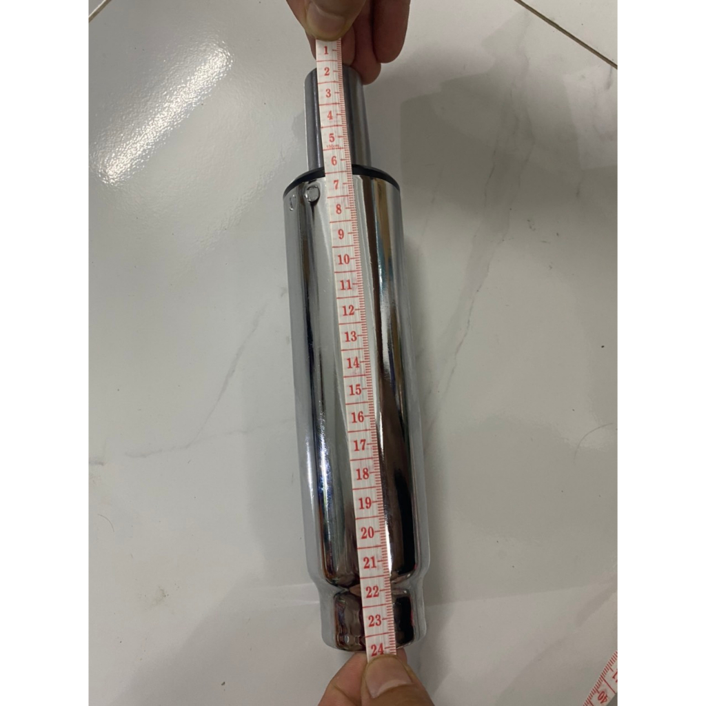 Ben hơi/ Ty hơi mạ 25cm dùng cho ghế xoay văn phòng Hòa Phát Thương hiệu Samhongsa Tiêu chuẩn Glass 3 Chịu lực tốt