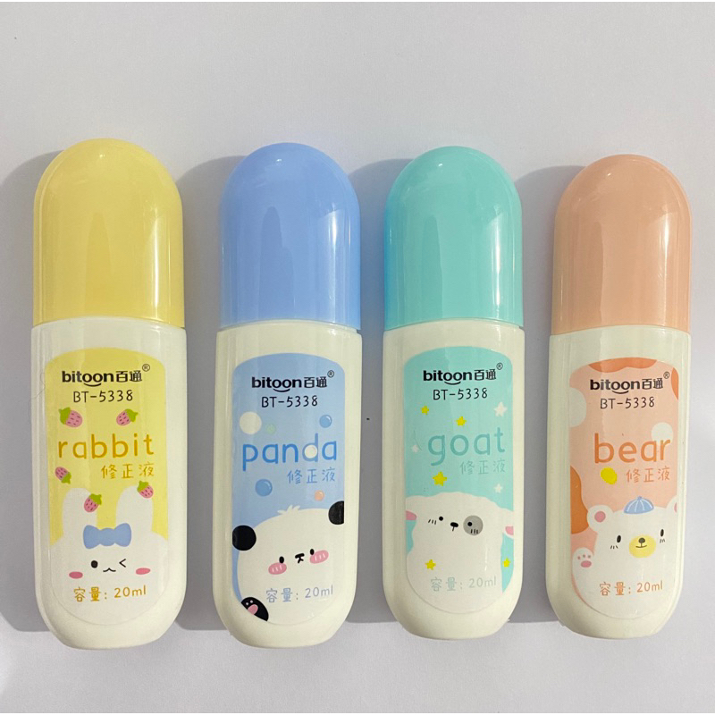 Bút xoá nước 20ml Bitoon hình gấu_MS:5338 | Shopee Việt Nam