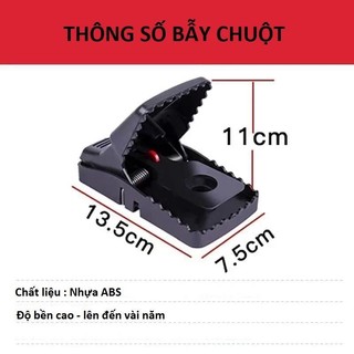 Set 2 Bẫy chuột thông minh Chất liệu : nhựa ABS T83