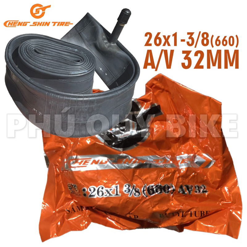 RUỘT CHENG SHIN  20” , 24” , 26” , 27” VAN XE MÁY 32MM / 48MM