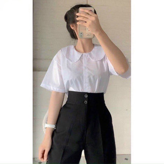 Quần Tây Học Sinh Nữ 2 Cúc, Quần Baggy Học Sinh Lưng Cao Ôm Eo Tôn Dáng MA266