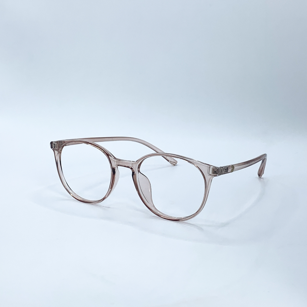 Gọng Kính Mắt Tròn Nam Nữ Thời Trang LEMONEYEWEAR Chất Liệu Nhựa Dẻo LE203