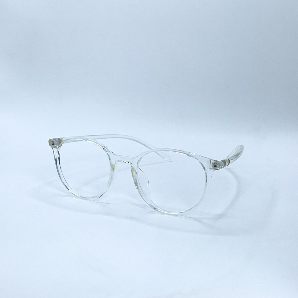 Gọng Kính Mắt Tròn Nam Nữ Thời Trang LEMONEYEWEAR Chất Liệu Nhựa Dẻo LE203