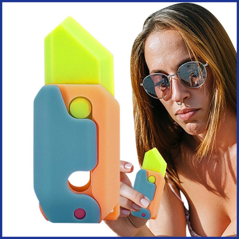 Dao Cà Rốt Trọng Lực 3D Lược trọng lực Hot Trend giải toả căng thẳng