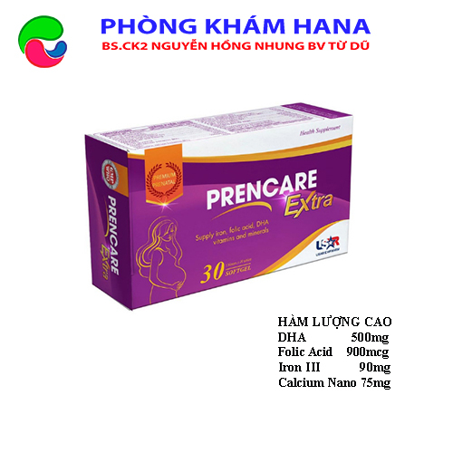 Thuốc Prencare Extra: Giải Pháp Hoàn Hảo Cho Sức Khỏe Bà Bầu