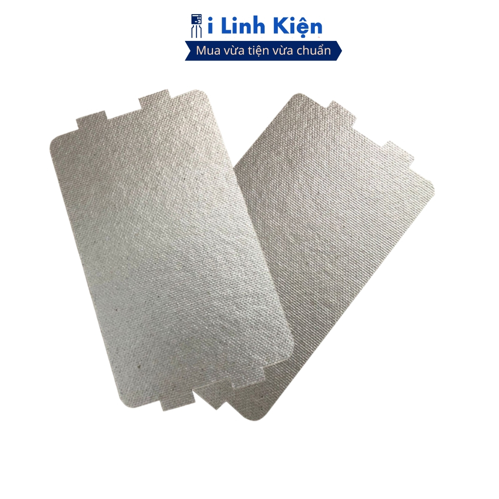 Tấm amiang, tấm chắn sóng lò vi sóng 6.5x11.5cm chất lượng ilinhkien