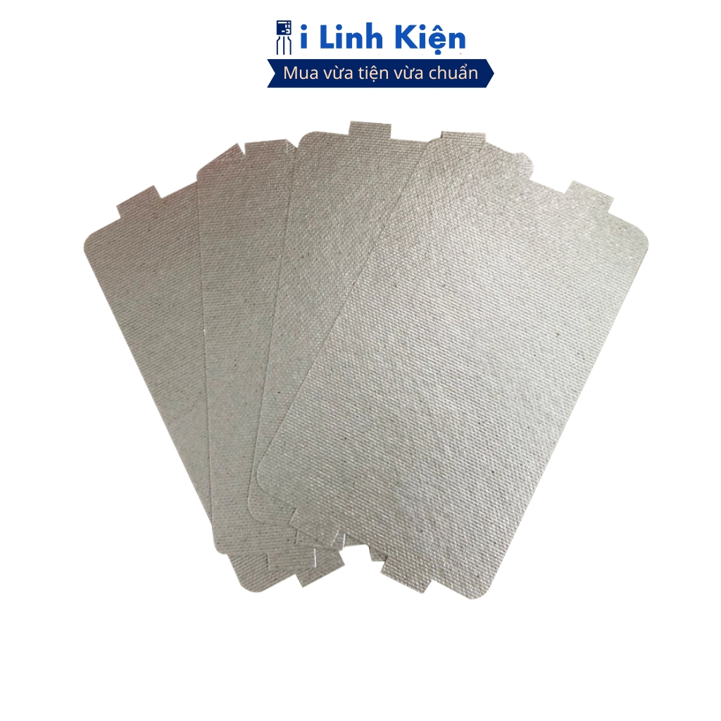 Tấm amiang, tấm chắn sóng lò vi sóng 6.5x11.5cm chất lượng ilinhkien